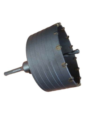 Corona sierra ladrillo/cemento 65 mm con husillo principal